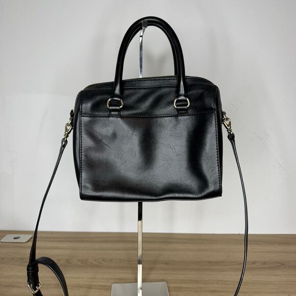 Kate Spade Smooth Leather Black Shoulder Bag Small - Picture 4 of 9